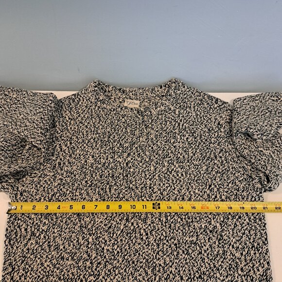 J. Crew Men's Medium 100% Cotton Marled Knit Crewneck Sweater Style #BL820 - Picture 12 of 16